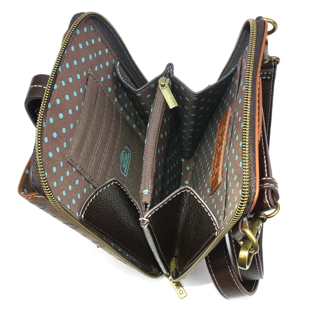 Sunflower Snap Crossbody