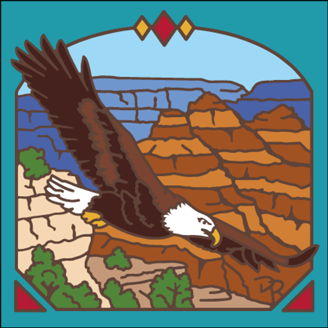 Soaring Eagle Ventana Tile