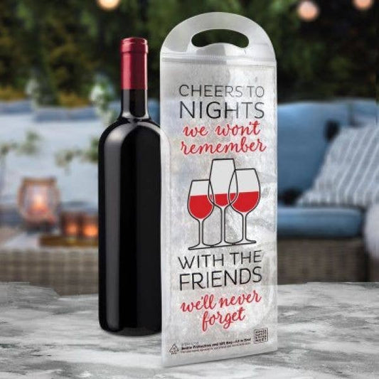 Cheers to The Nights...Bottle Gift Bag