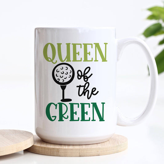 Queen of The Green Ceramic Mug