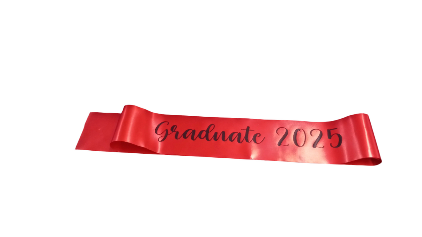 Graduate 2025 Sash