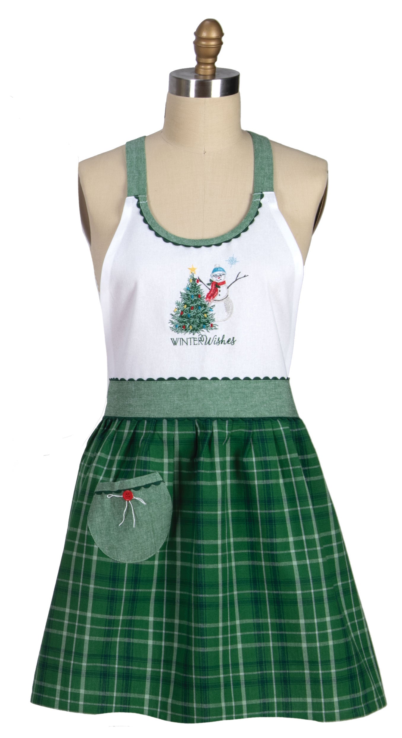 Evergreen Forever Hostess Apron