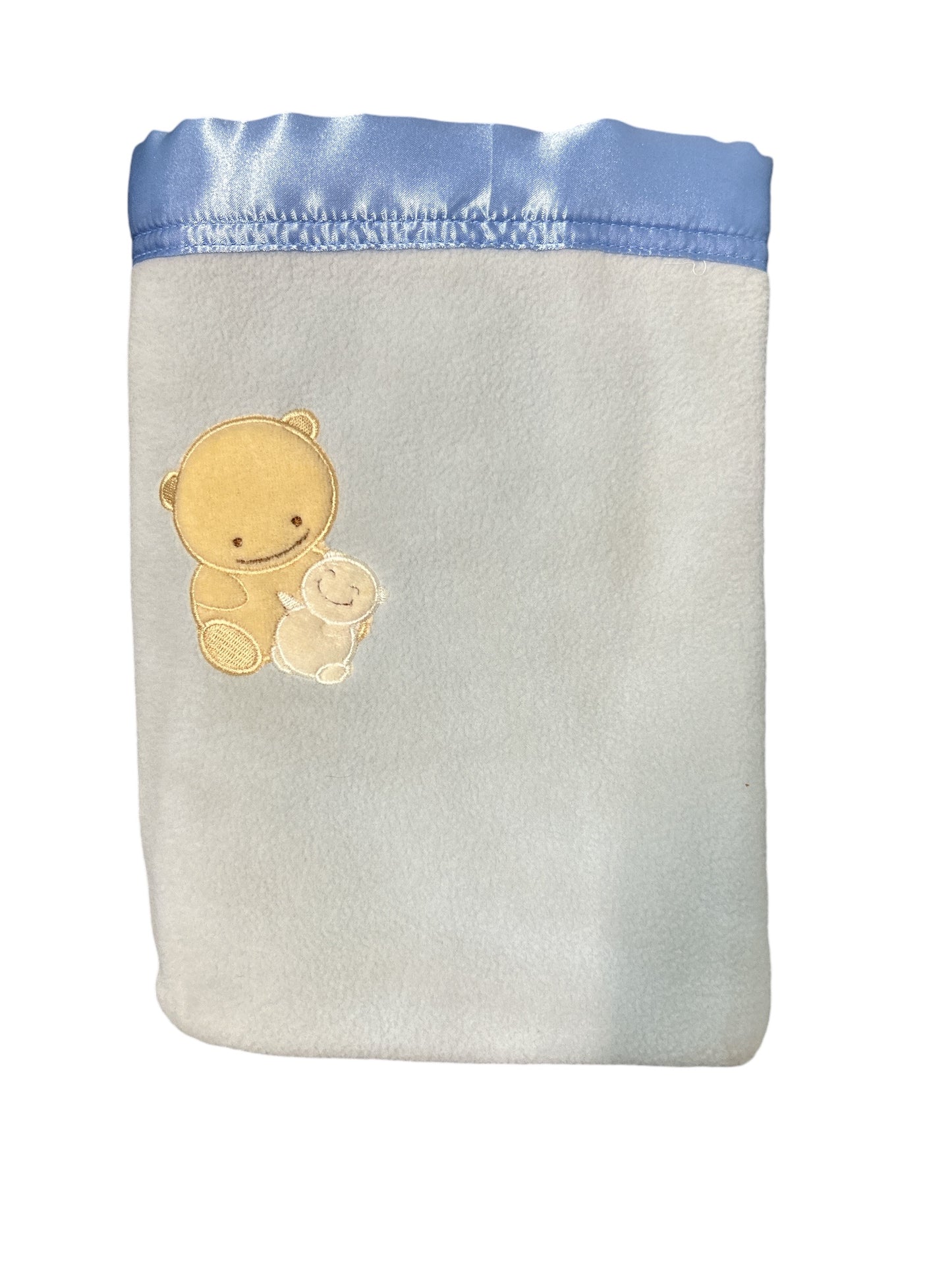 Blue Soft Fleece Baby Blanket