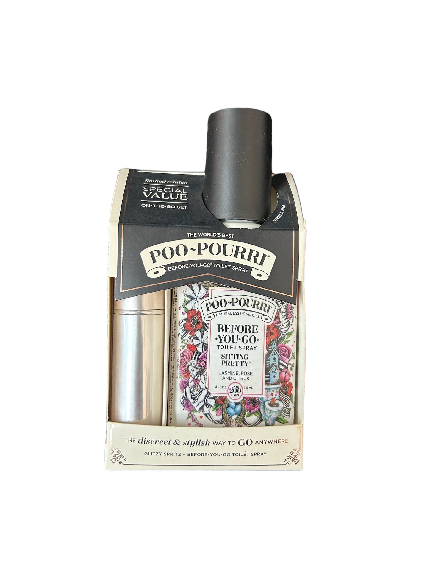 Sitting Pretty On the Go Set Poo-pourri Toilet Spray