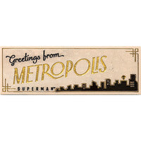 Metropolis Desk Sign
