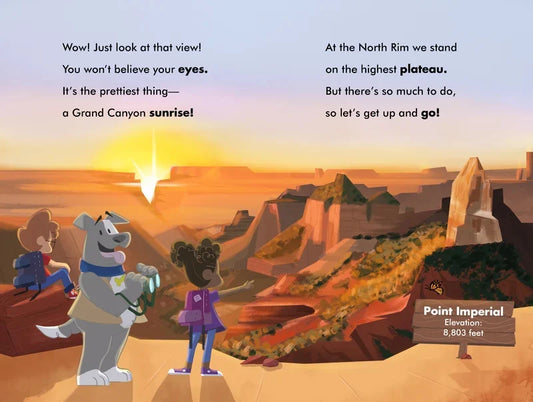 National Park Pup Grand Canyon Book