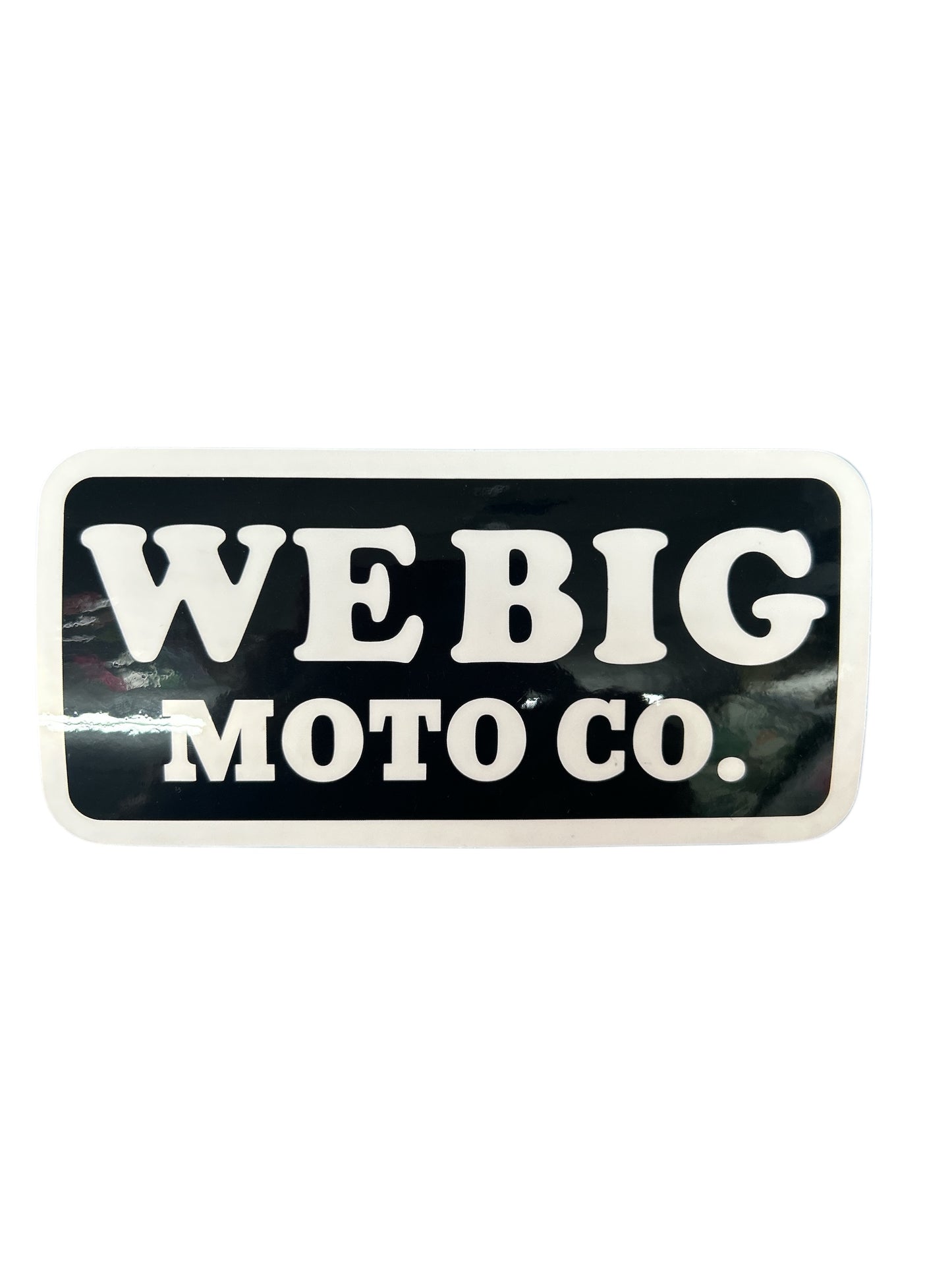 We Big Moto Co Sticker
