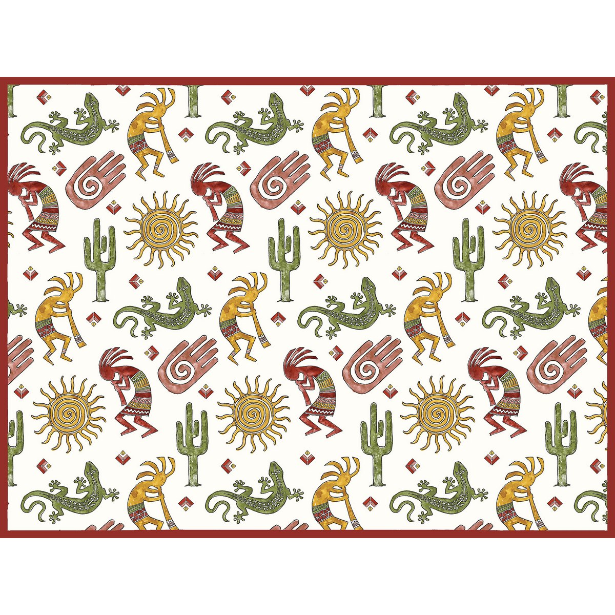 Sundance Kokopelli Dish Drying Mat