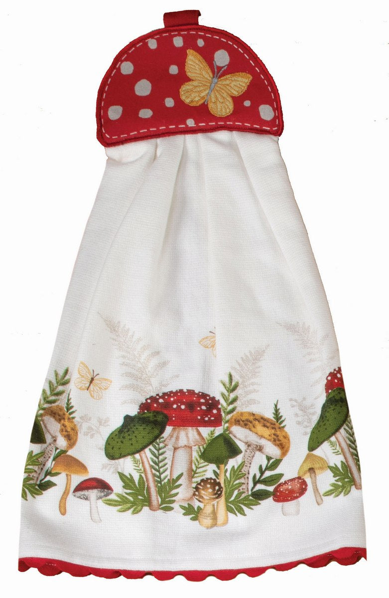 Botanical Mushrooms Hang Ups Towel