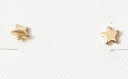 Spirit by Silver Forest Tiny Gold Star Post Earrings