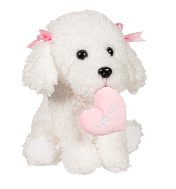 Bichon Frise Plush Dreams and Rainbows