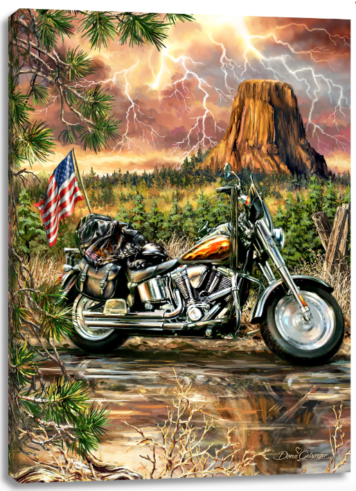 Open Road Tabletop Canvas