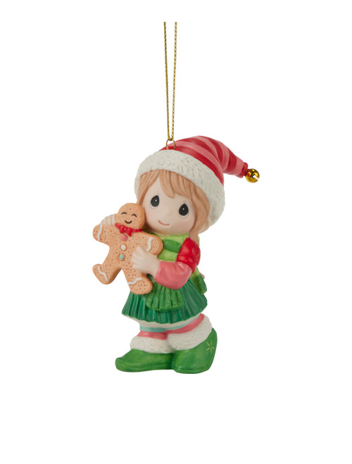 A Christmas Treat For Someone Sweet Precious Moments Elf Ornament