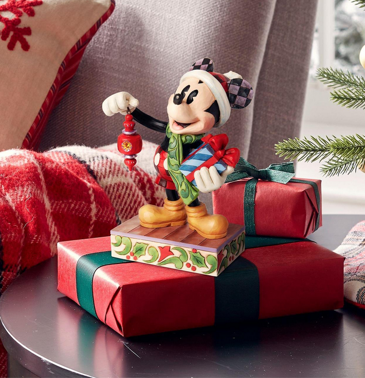 Christmas Magic Jim Shore Mickey Figurine