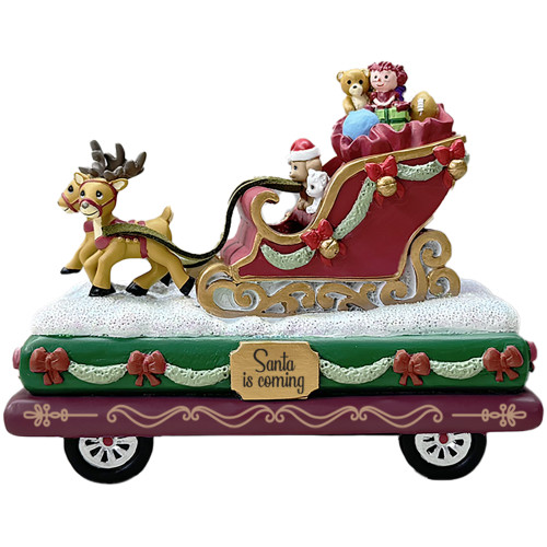 Santa Is Coming Precious Moments Figurine