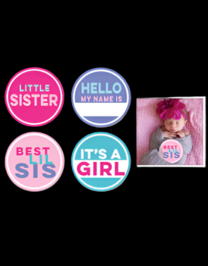Little Sister Sticker Set