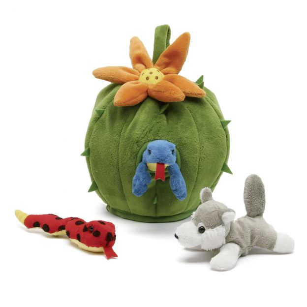 Cactus Finger Puppet House