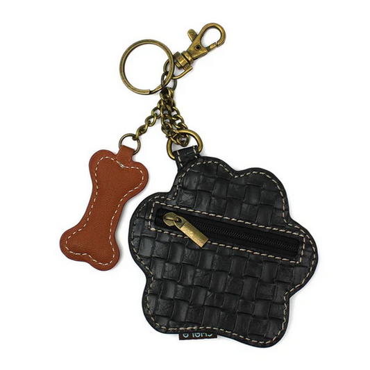 Paw Print Key Fob/Coin Purse