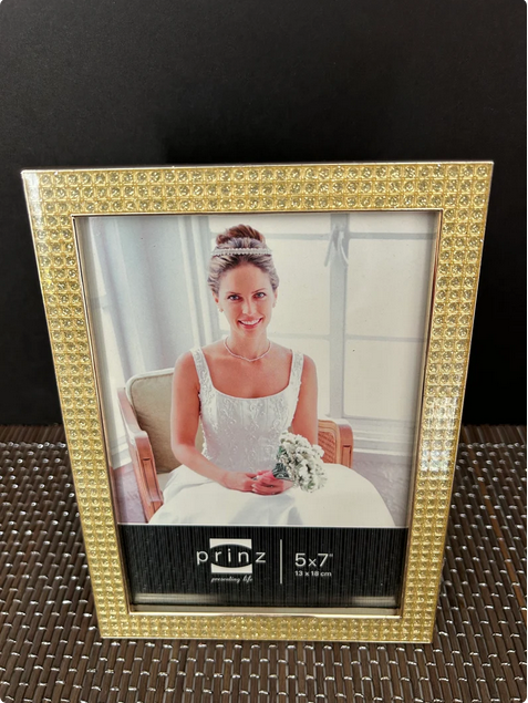 Gold Rhinestone Frame