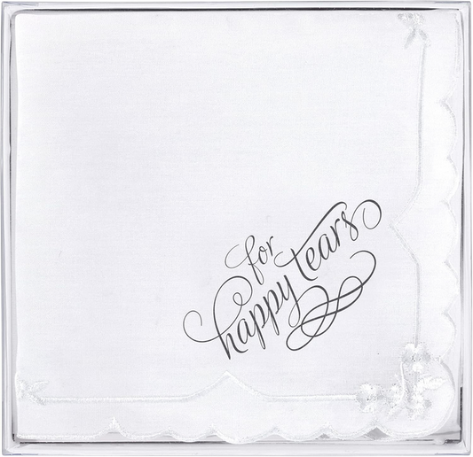 For Happy Tears Handkerchief