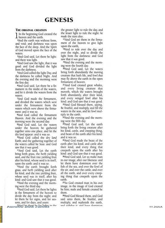 King James Version Holy Bible Personal Reflections Edition