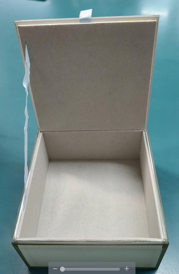 Birds Of a Feather Flock Together Glass Trinket Box