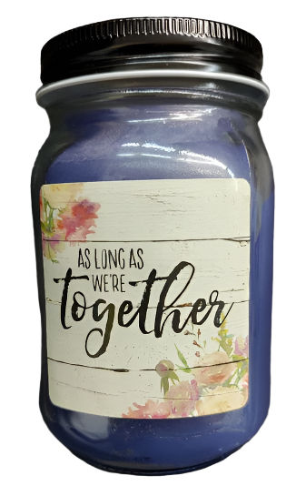 As Long as We're Together Candle