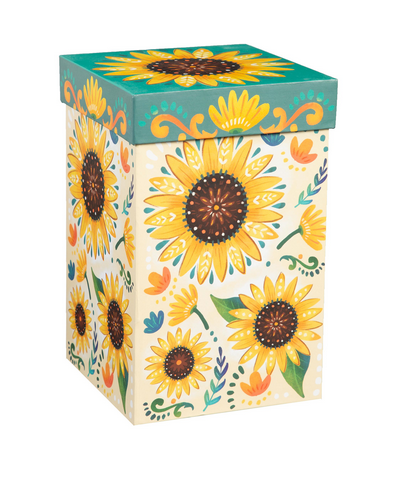 Sunflower Folk Ceramic Perfect Cup, 17oz, Gift Box