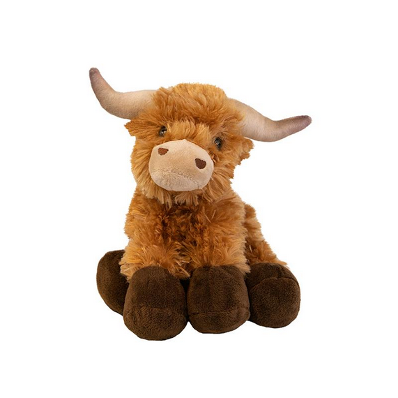 Highland Cow Poseable Plush