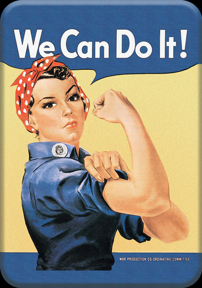 Rosie the Riveter Magnet