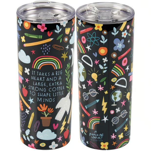 Strong Coffee/Teacher Tumbler