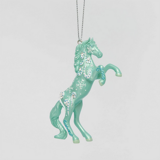 Christmas Season Squall Painted Ponies Ornament