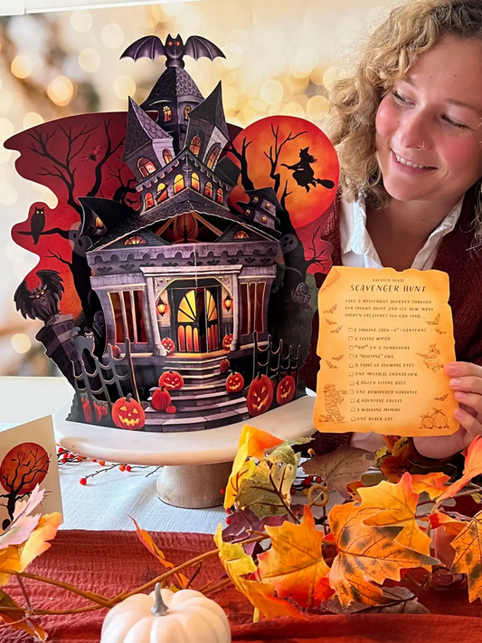Haunted House FreshCut Paper - Pop Up Card