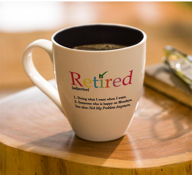 Retired Definition 17 Oz. Coffee Cup