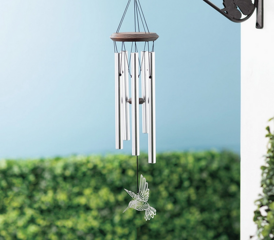Mirror Hummingbird Habitats Woodstock Wind Chime