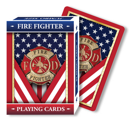 Firefighter Standard Index Playing Card Set
