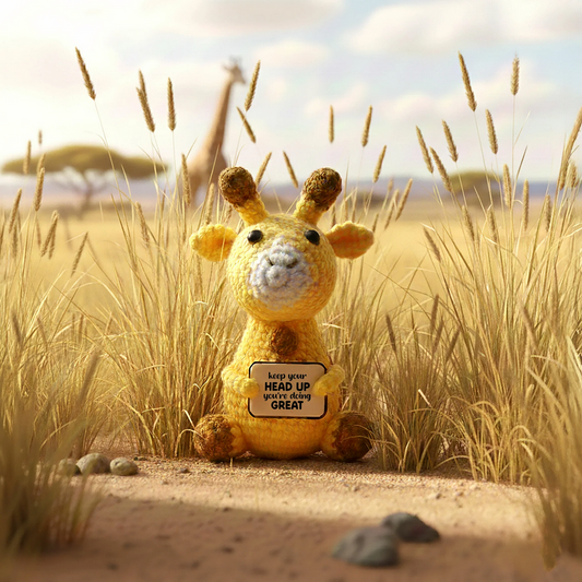 Mini Crocheted Giraffe