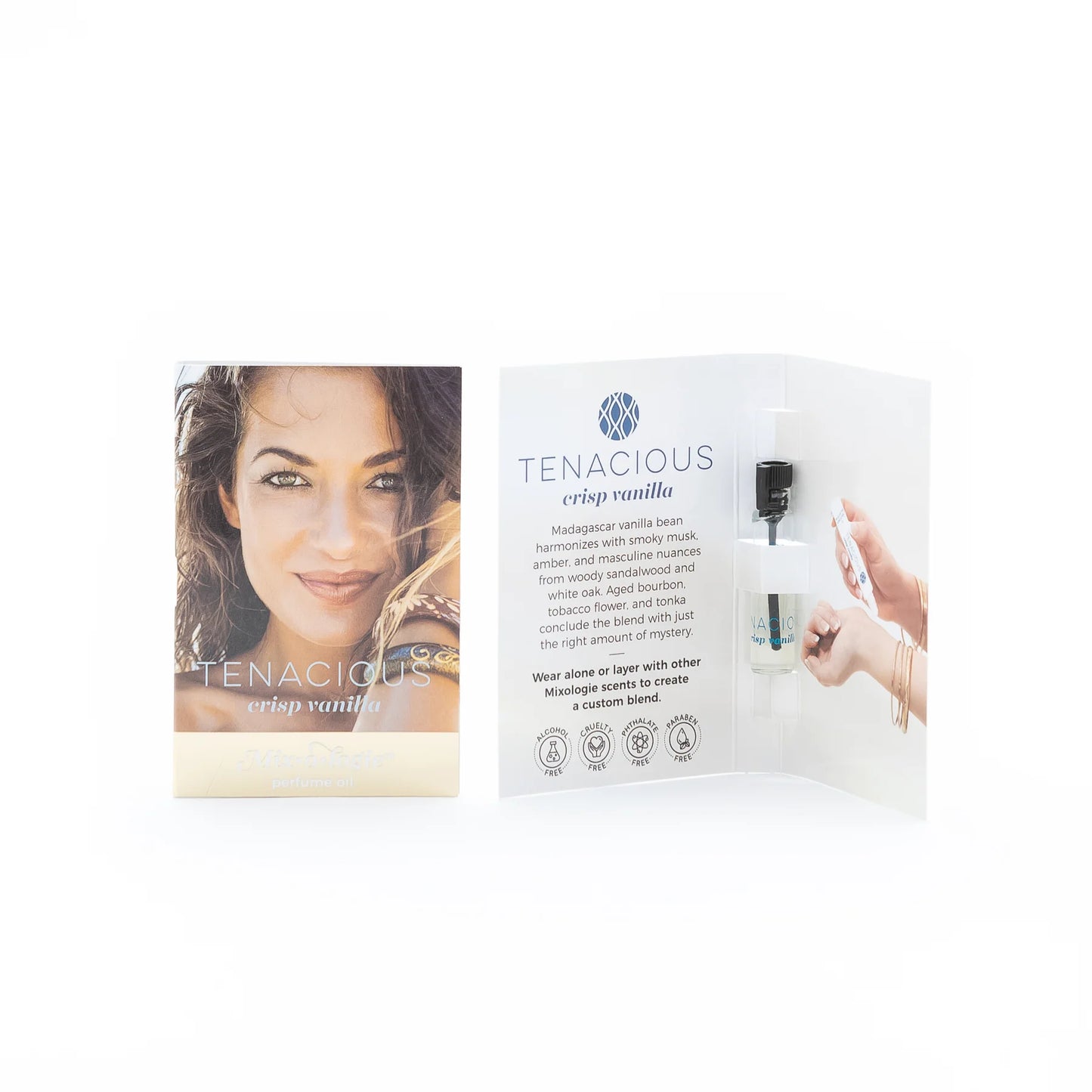 Tenacious Fragrance Sample Crisp Vanilla