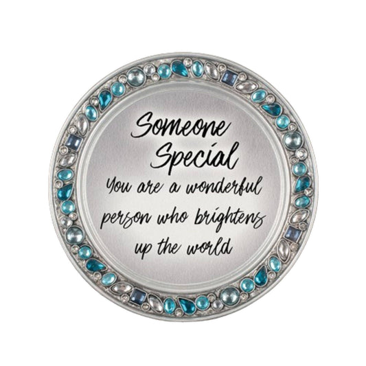 Someone Special Jeweled Coaster