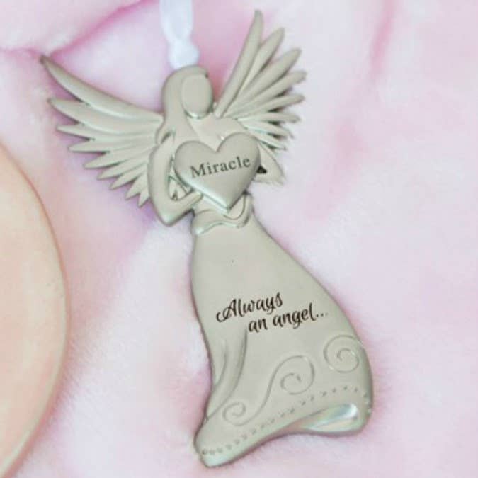 Baby in Heaven Angel Infant Loss Ornament