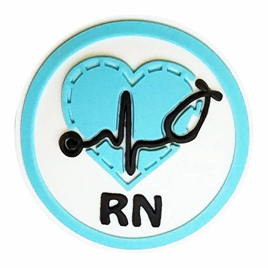 RN Heart Badge Holder