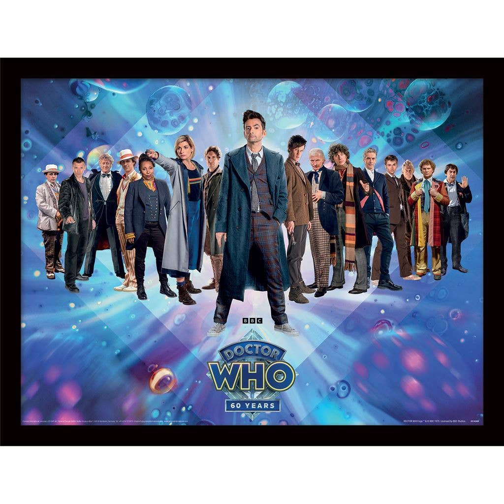 Doctor Who Wall Art Framed Print