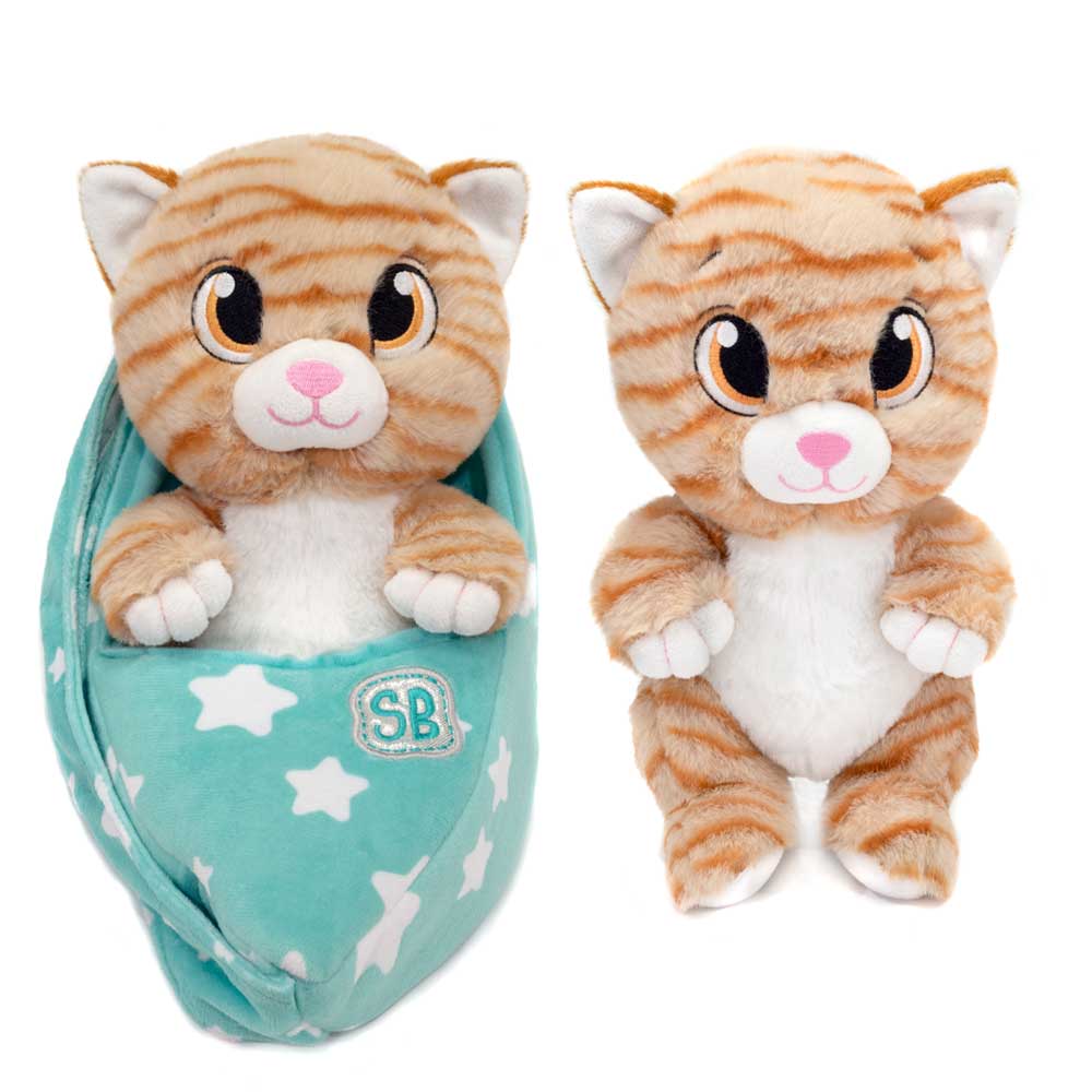 Swaddle Babies Cat in Sling