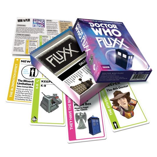 Doctor Who Fluxx Card Game
