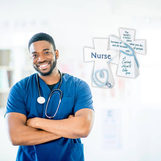 Nurse a Caring Heart Cross