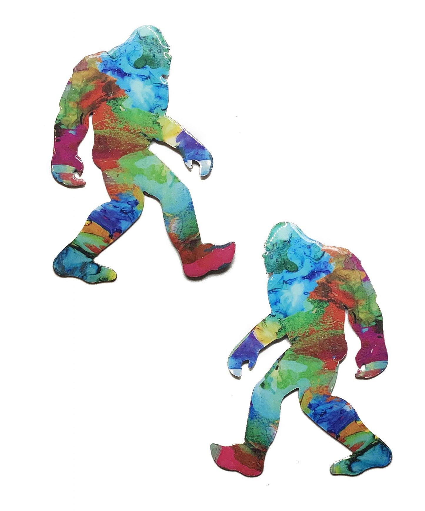 Bigfoot Decorative Screen Door Magnet 2pc