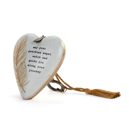 May Your Guardian Angel Art Heart