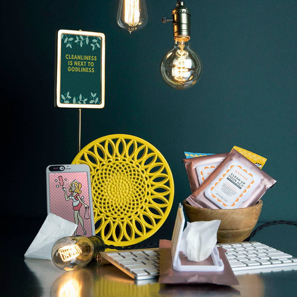 Clean Up Your Act Tech Wipeys