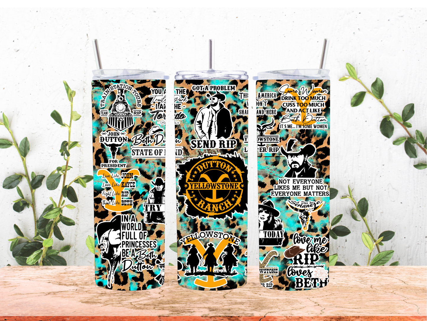 Dutton Ranch Yellowstone Tumbler