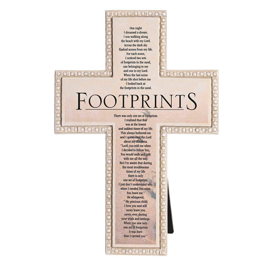 Footprints Cross